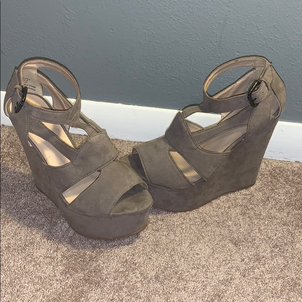 JustFab wedges